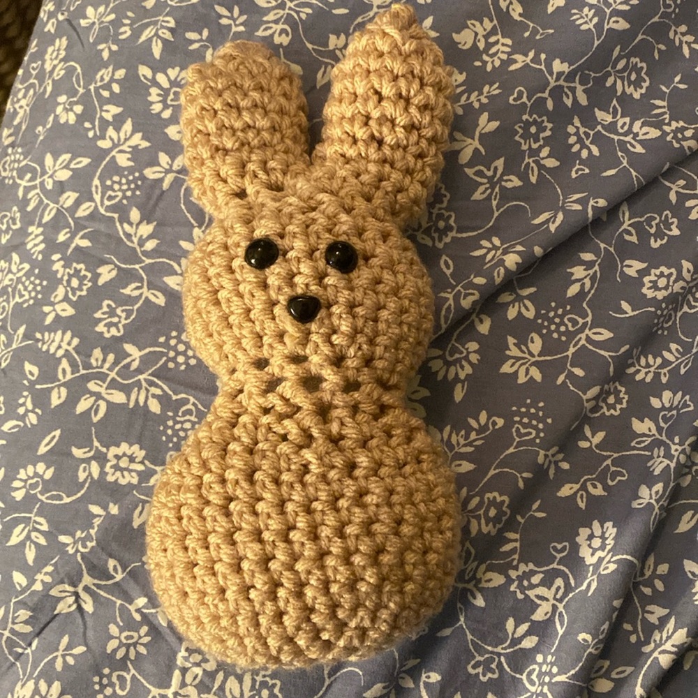 Crochet Easter Bunny Peep